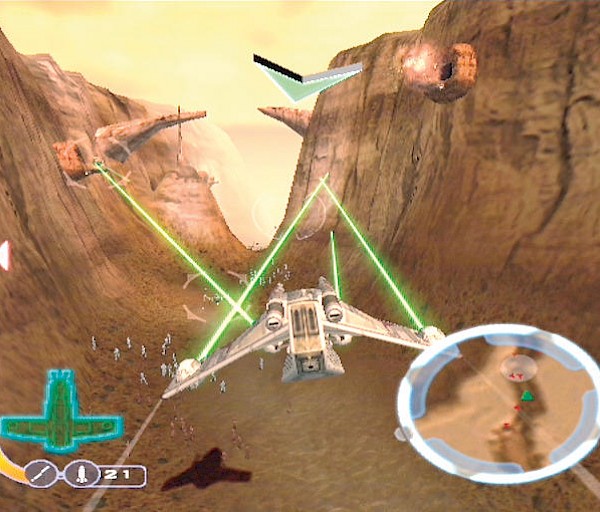 Star Wars: The Clone Wars (PS2, GameCube) – Yhteys kolmannen asteen