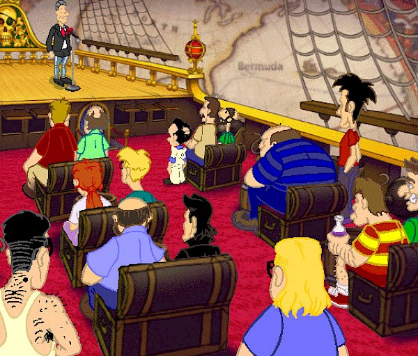 Leisure Suit Larry 7: Love for Sail – Lemmenlaivalla