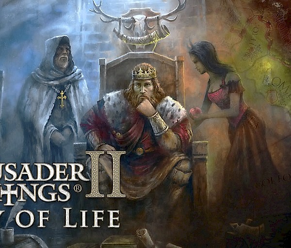 Crusader Kings 2: Charlemagne, Way of Life, Europa Universalis IV: Art of War, El Dorado - Kaarle Suuri Aachenin linnassa hattuja polki
