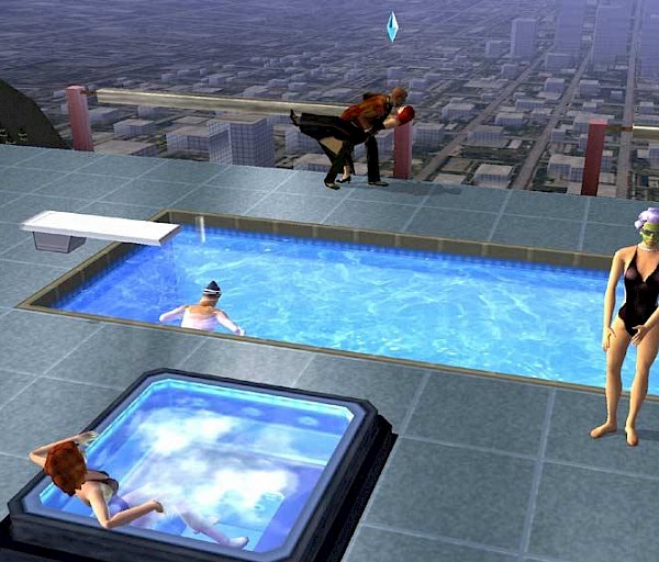 Sims: Ryntää Raitille (PS2)