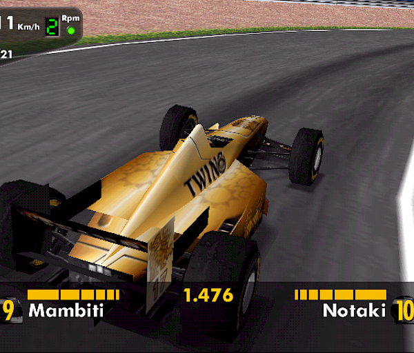 Monaco Grand Prix Racing Simulation 2 – Väärät nimet, oikeat autot