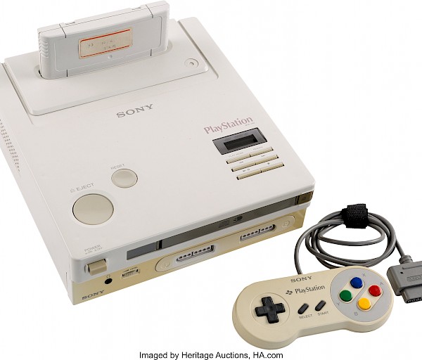 Ainutlaatuinen Nintendo PlayStation SNES -prototyyppi huutokaupataan
