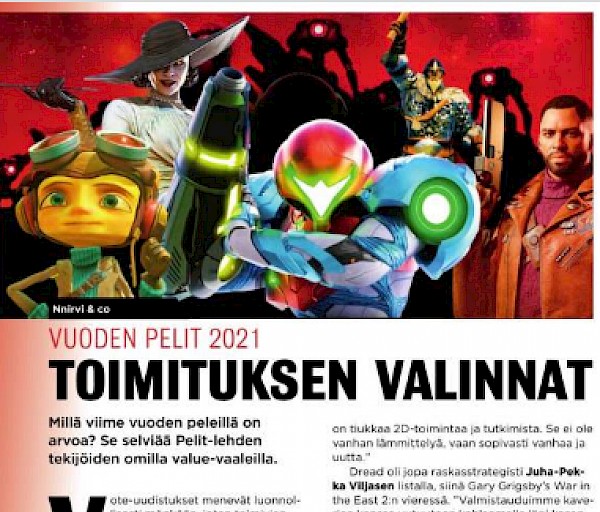 Vuoden Pelit 2022 The Full Avustaja Edition